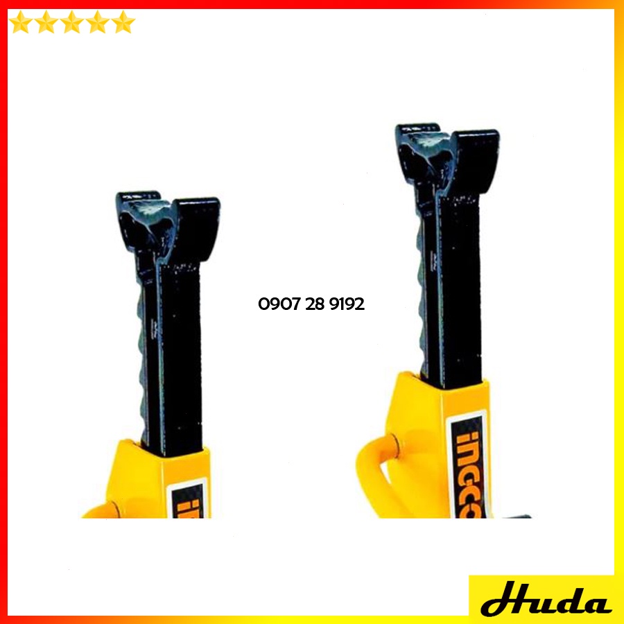 Mễ Kê Ngựa Con Đội Kê ô tô 2 tấn 3 tấn Chiều cao nâng tối thiểu 2700m Chiều cao nâng tối đa 410mm Total Ingco