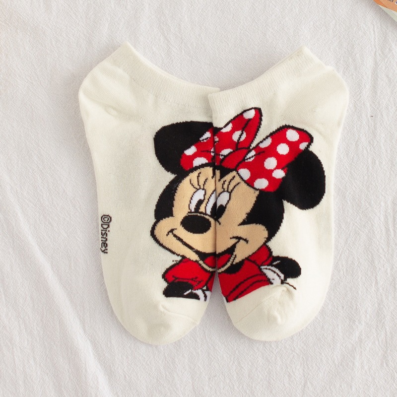 Tất ngắn thoáng khí hình DISNEY Mickey Donald xinh xắn TNMickey
