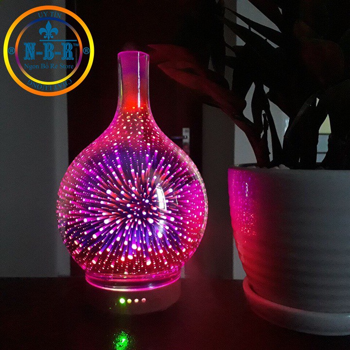 [Mã Giảm Giá] Máy Khuếch Tán Tinh Dầu 3D AROMA,Máy Phun Sương Tạo Độ Ẩm 3D Led Đổi Màu Hàng Cao Cấp Nhập Khẩu Chính Hãng