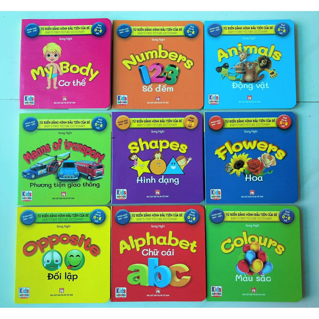 Sách - Từ Điển Bằng Hình Đầu Tiên Của Bé - Baby'S First Picture Dictionary