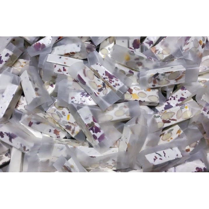 Kẹo hạt dinh dưỡng Nougat  marshmallow ít ngọt ăn kiêng N.B Food