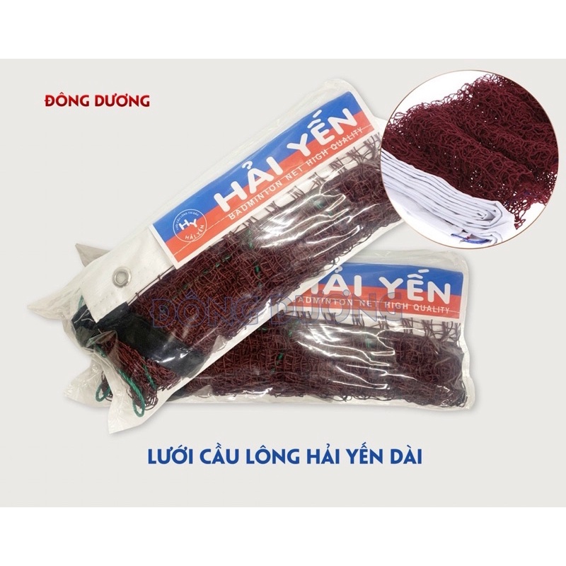 lưới cầu lông hải yến xịn