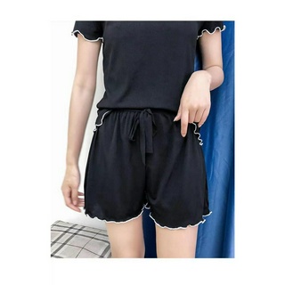 Bộ Đồ Ngủ Vải Lụa Mát Thời Trang Xuân Hè Cho Nữ