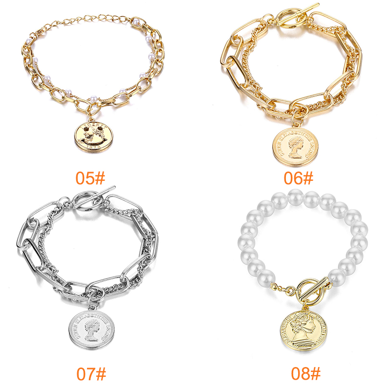 [Mã FAMAYFA giảm 10K đơn 50K] Vòng Tay Sợi Xích Phối Ngọc Trai Thời Trang Cho Nữ | BigBuy360 - bigbuy360.vn