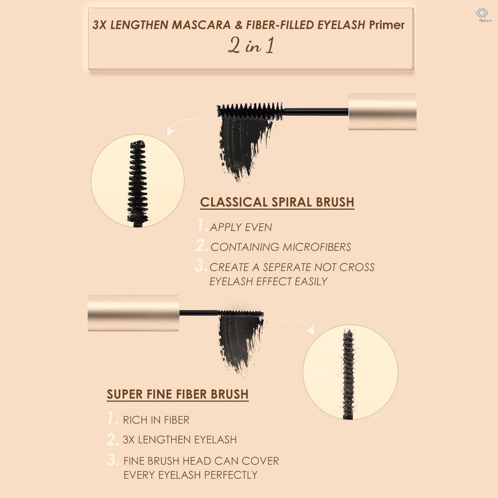 Mascara FOCALLURE 2 trong 1 chống thấm nước và mồ hôi lâu trôi
 | BigBuy360 - bigbuy360.vn