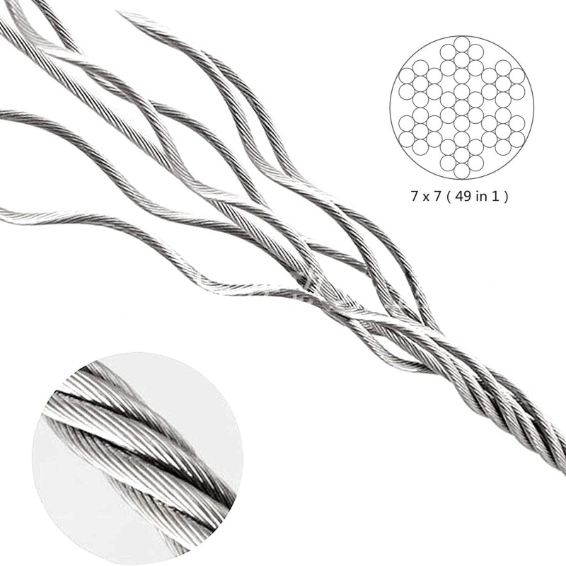 Bộ 2 Dây Treo Ảnh 2m Có Thể Điều Chỉnh Tiện Dụng
