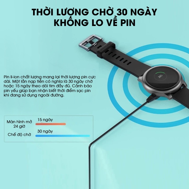 Đồng Hồ Thông Minh Haylou Solar LS05 ( Phiên Bản Quốc Tế ) - Hàng Chính Hãng