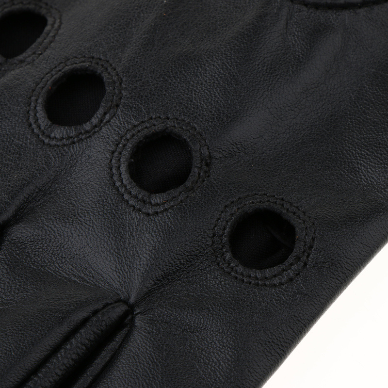 Găng tay da có thể dùng màn hình cảm ứng phong cách retro cho nam tùy chọn kích thước