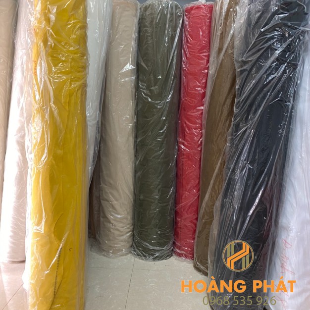 Vải bố, vải canvas loại 1 làm phông chụp ảnh, may túi bố khổ xả theo mét tới