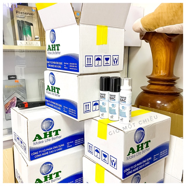 <Combo> Một Khẩu Trang Vải Ngừa khuẩn bệnh viện 115+ một chai xịt nano bạc diệt khuẩn