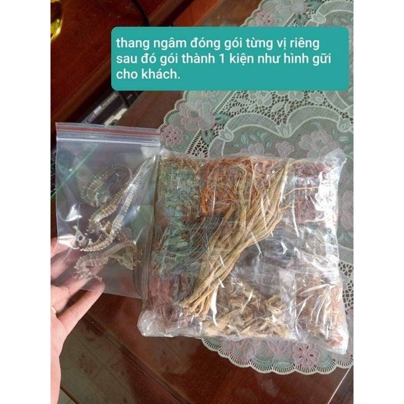 [Mã GRO2405 giảm 10% đơn 250K] Bộ Ngâm-Riêu 8 Món: Cá ngựa. Sao biển. Táo đỏ. Đặng sâm. Sâm cau. Mỏ Quả. Kỷ Tử. VâyCa' | BigBuy360 - bigbuy360.vn