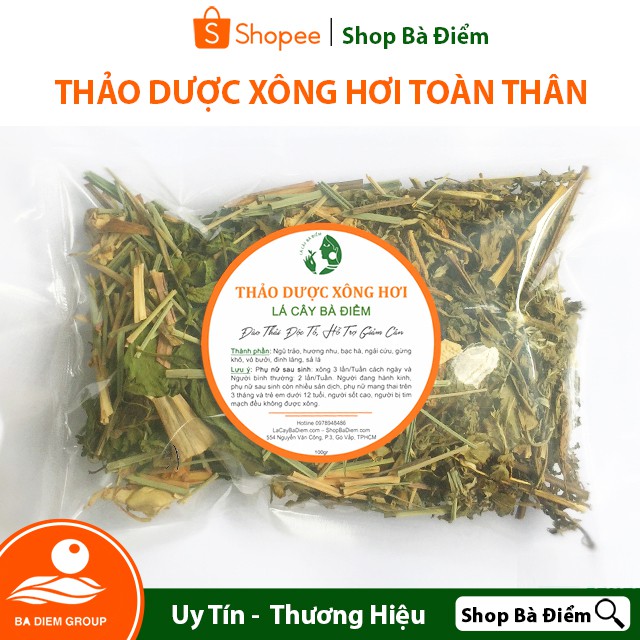 Combo 10 Gói Lá Xông Sản Phụ | Lá Xông Sau Sinh Phục Hồi Nhanh Sức Khỏe Sau Sinh - shop Bà Điểm