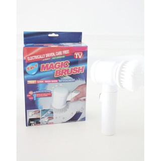 [HÀNG CÓ SẴN] Máy lau chùi vệ sinh vết bẩn đa năng Magic Brush 5 trong 1 dụng cụ vệ sinh hoàn hảo Phặn Phặn