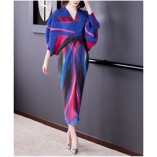 Áo Cánh Dơi Xếp Ly plus size Cho Nữ20210904