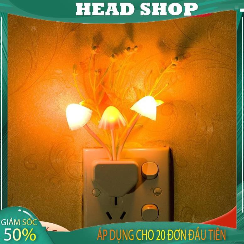 Đèn ngủ cảm ứng tự động tắt mở đổi màu Lamp-154 HEADSHOP