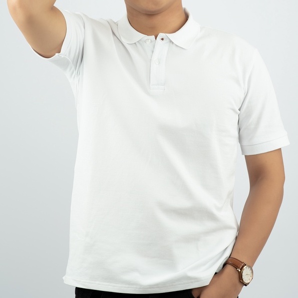 Combo siêu tiết kiệm 3 áo thun Polo nam 100% PERFECTMEN cotton basis COMBOCB2