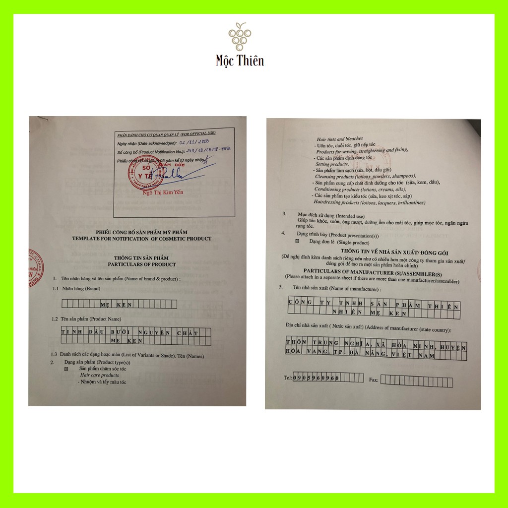 Tinh Dầu Bưởi Nguyên Chất Mẹ Ken - Hỗ Trợ Về Rụng Tóc, Kích Mọc Tóc - 100ml [Mộc Thiên] | BigBuy360 - bigbuy360.vn