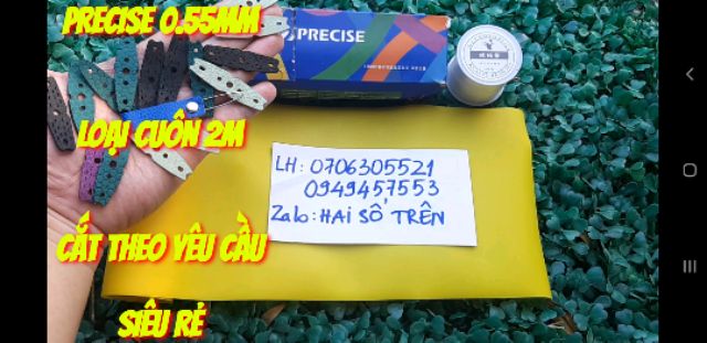 1M THUN CAO SU PRECISE CẮT THEO YÊU CẦU - TẶNG KÈM CÂY LÒN + 15 DA VÀ 1 CUỘN DÂY BUỘC