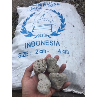 1kg đá bọt núi lửa Indonesia các cỡ (3-6mm, 5-8mm, 2-4cm; 1-2cm)