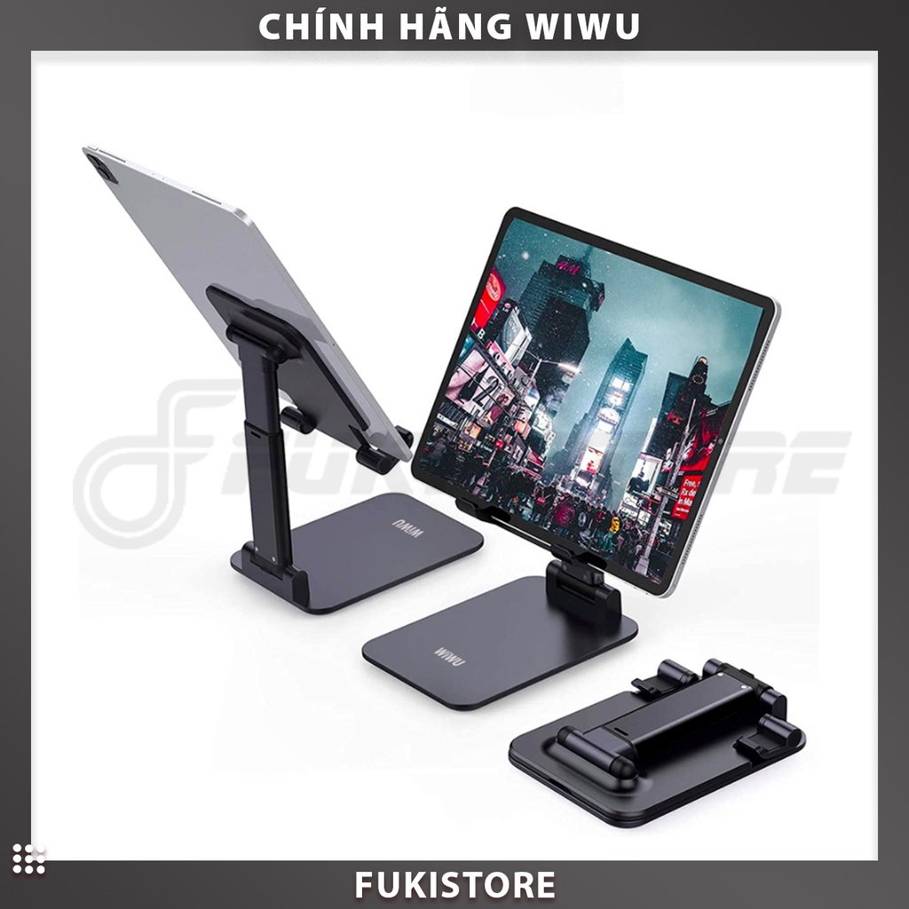 Giá Đỡ Nhôm Gập Gọn Kê Điện Thoại, Máy Tính Bảng, iPhone, iPad WIWU