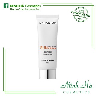 Kem chống nắng lên tone Karadium UV Protection Makeup Base SPF50+ PA+++ 70ml