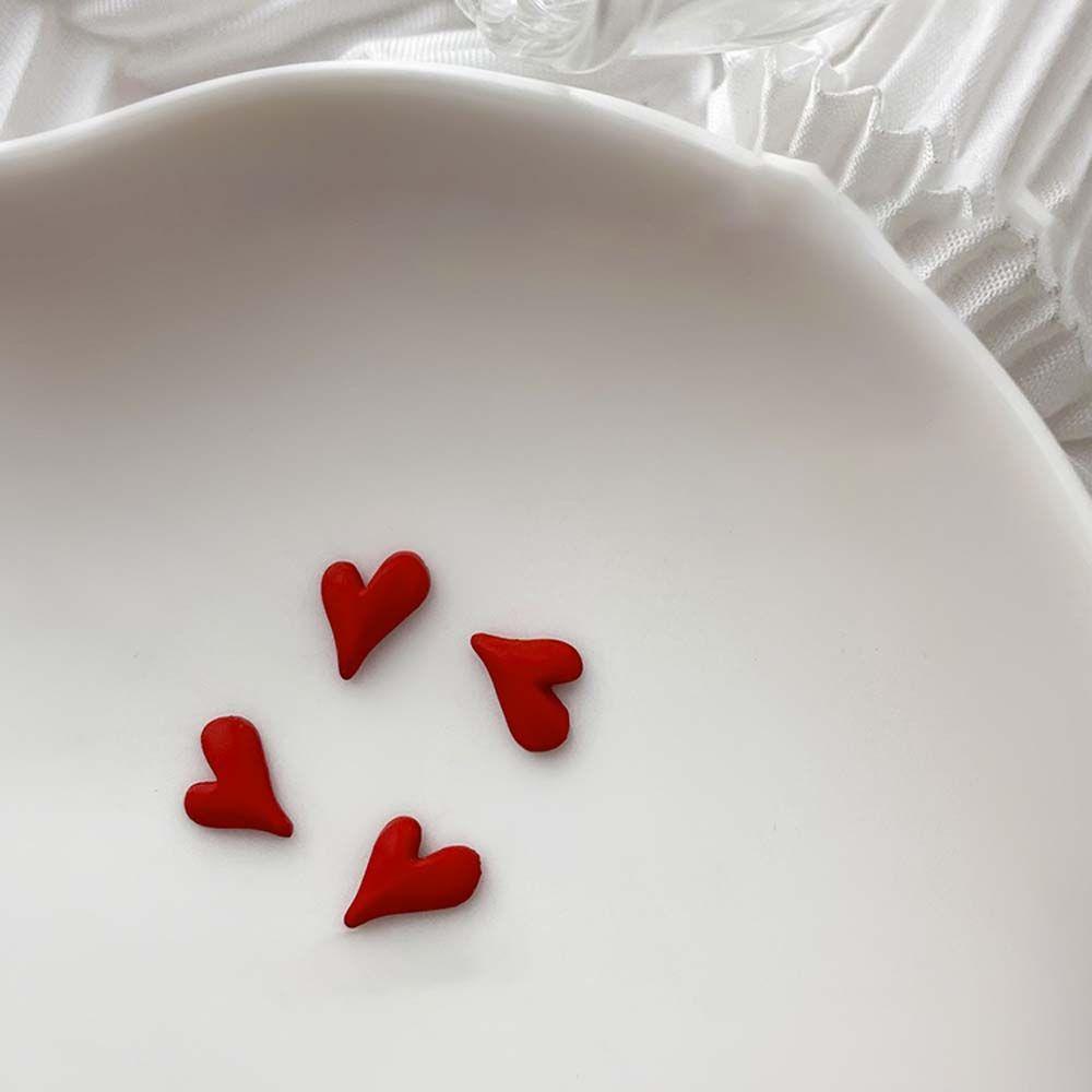JARRED Phụ Kiện Trang Trí Móng Tay 3D Hình Trái Tim Xinh Xắn