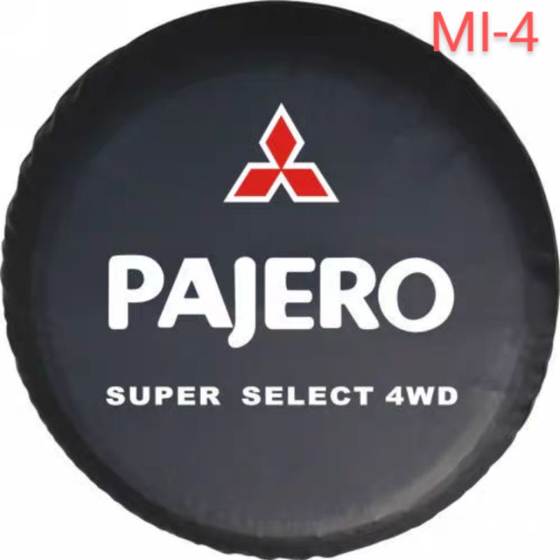 Bao lốp dự phòng vải dù hiệu Mitsubishi phù hợp cho Pajero V31 V32 MI-1 MI-2 MI-3 MI-4 MI-7 MI-8 MI-15 MI-20 MI-21 MI-30