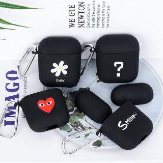 Vỏ bọc silicone in hình nhiều mẫu mã cho hộp sạc tai nghe Airpod