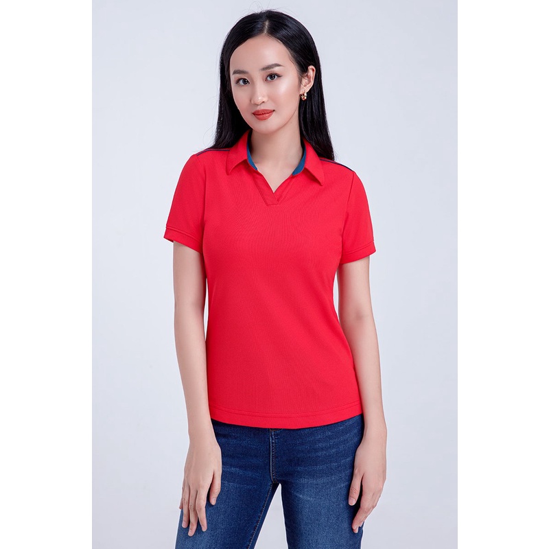 Áo thun cổ bẻ basic trơn , chỉnh chu, chất liệu vải cao cấp, thoải mái Freelancer - FWKS21SS02C