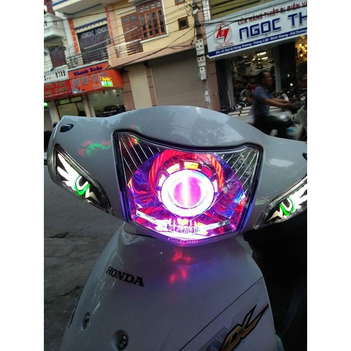 Đèn Led và Mê Ca Audi Mắt Cú Wave A