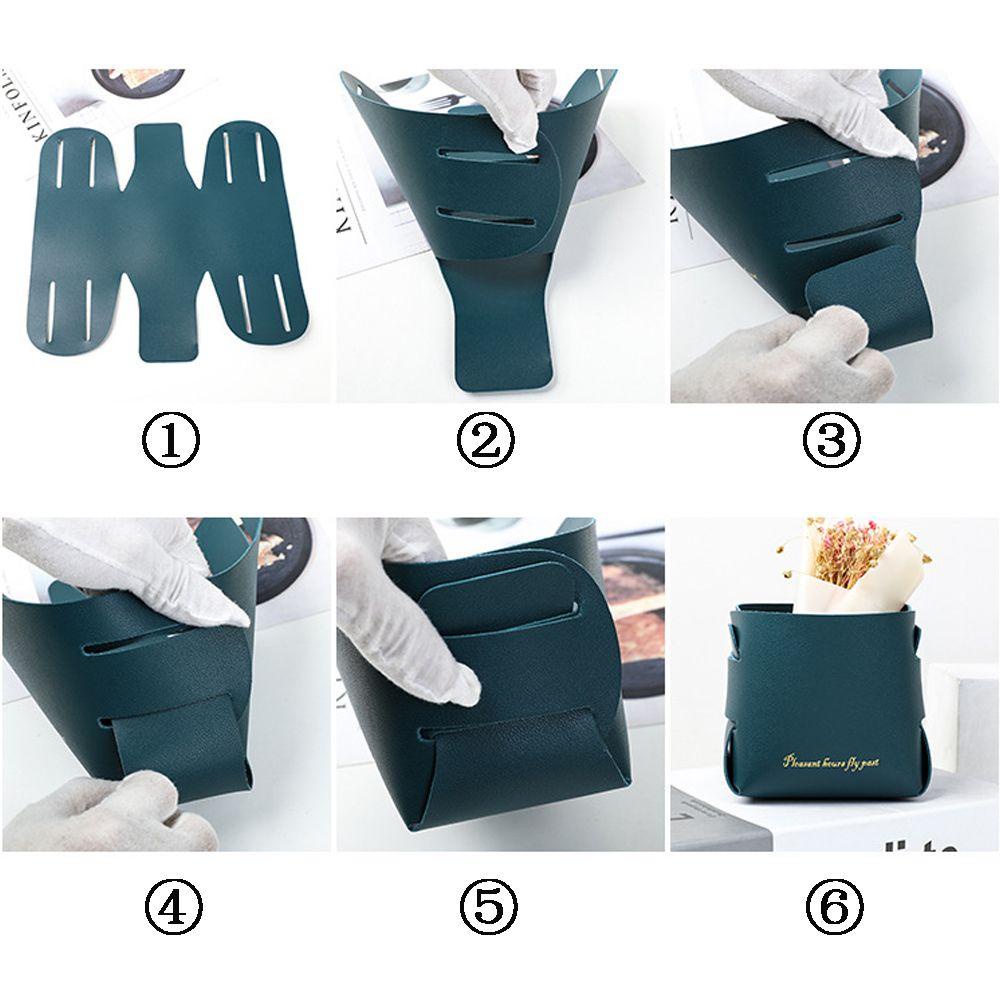 Hộp Đựng Đồ Trang Điểm Để Bàn Bằng Da PU MIHAN1