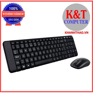 Bộ Bàn Phím Và Chuột Logitech MK220 Không Dây - Hàng chính hãng