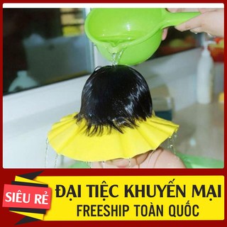FREESHIP Mũ gội đầu cho bé/mũ trẻ em chống nước/mũ tắm