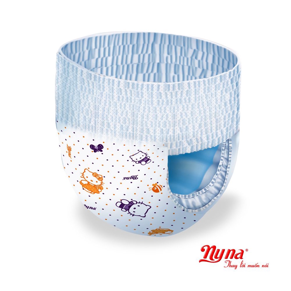 Tã Quần NyNa Size M 72 Miếng Siêu Mềm Siêu Thấm. Bỉm Quần Nyna Chính Hãng. Tả quần size M khô thoáng chống tràn
