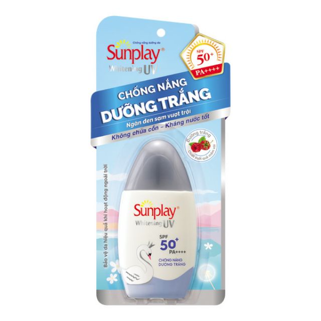 Kem chống nắng Sunplay Whitening UV SPF50+, PA++++ 30gr