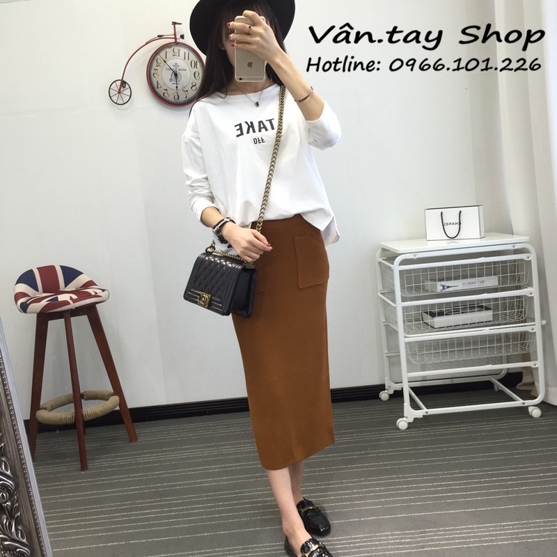 Chân váy len dệt kim | BigBuy360 - bigbuy360.vn