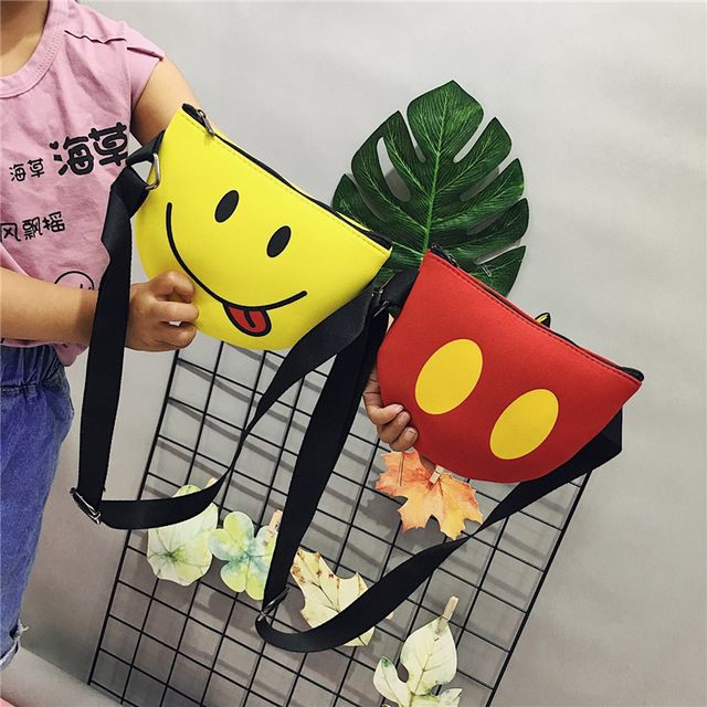 Túi Đeo Chéo Mini Bằng Da PU Xinh Xắn Cho Bé Gái - LCTQ