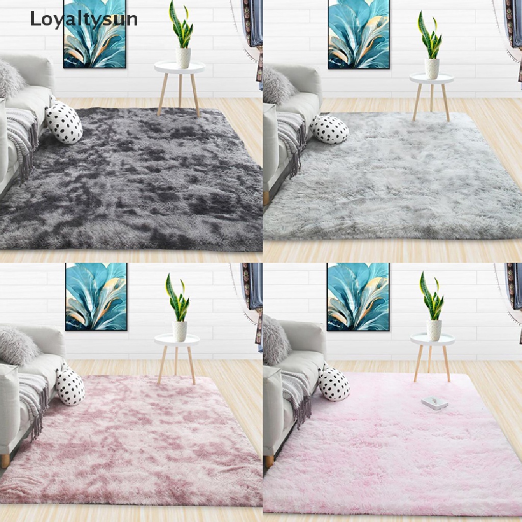 Thảm Trải Sàn Phòng Khách / Phòng Ngủ Chất Liệu Cotton Dày Dặn Kiểu Dáng Mới