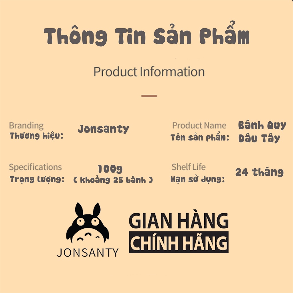 Bánh quy dâu tây nhím, hamster, bọ ú, món ăn cực kì ưu thích của chuột hamster 500ML hãng JONSANTY cst037
