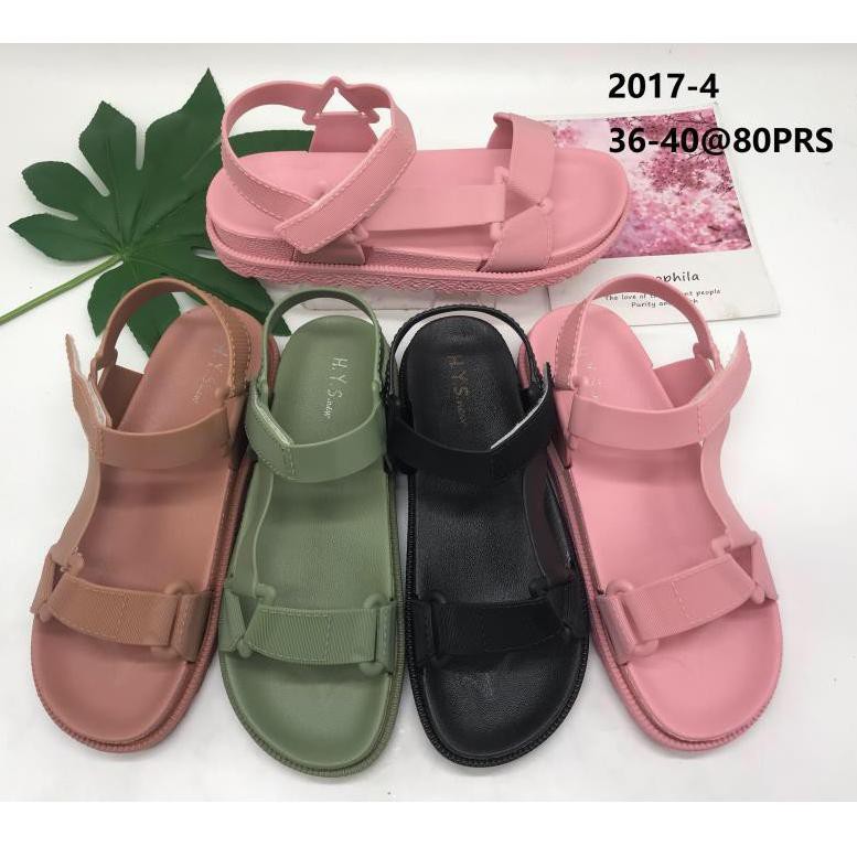 Giày Sandal Nhựa Dẻo Thời Trang 2017-4 Cho Nữ