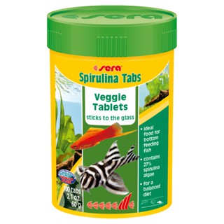 Thức ăn viên dán bổ sung tảo Spirulina cho cá ăn khi vắng nhà hãng SERA-ĐỨC
