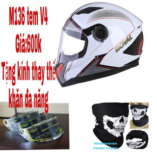 Mũ bảo hiểm m136 tem
