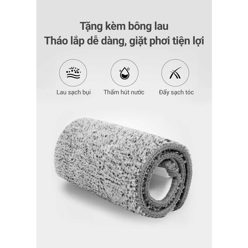 Bộ lau nhà thông minh tự vắt LIFE 360 AL-CL21