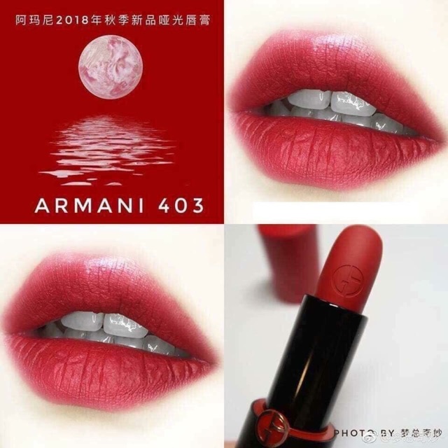 armani lucky red