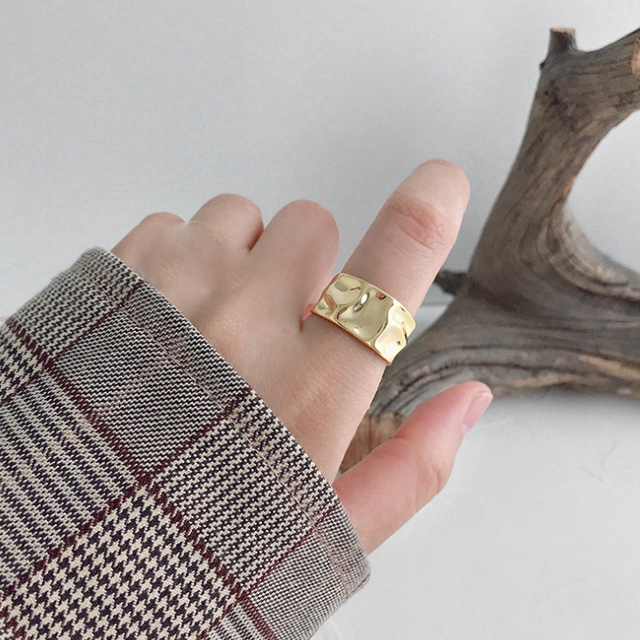 Nhẫn Đeo Tay Kim Loại Phong Cách Hip Hop Cho Nữ