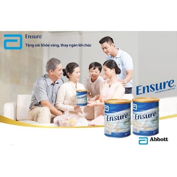 Sữa bột Ensure Úc hương vani 850g