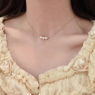 Dây chuyền vòng cổ trang sức hạt trai quý phái sang trọng quà tặng đeo hằng ngày