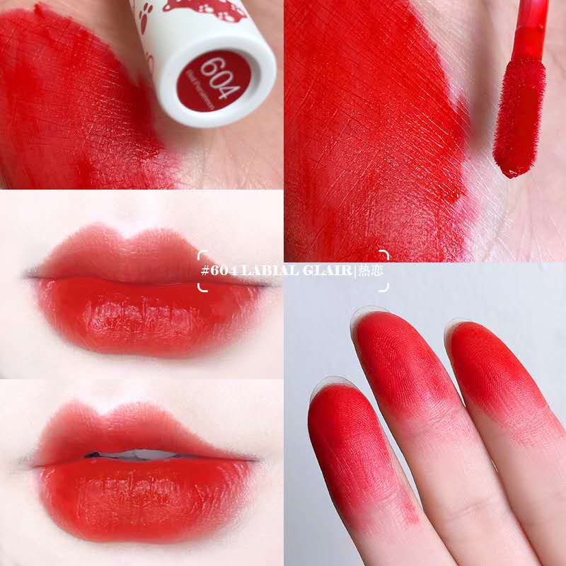 [Hàng mới về] Son Kem Lì Không Phai Vỏ Hình Gấu Dễ Thương Cho Unisex | BigBuy360 - bigbuy360.vn