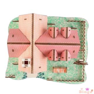 Bộ Nhà Búp Bê 3d Tự Lắp Ráp