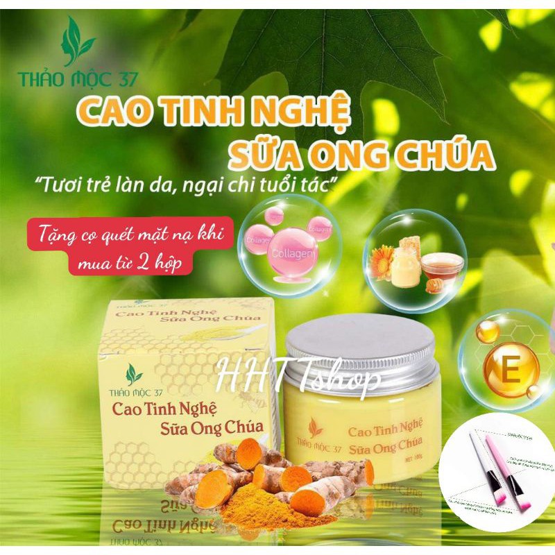 Cao Tinh Nghệ Sữa Ong Chúa Thảo Mộc 37 Chính Hãng